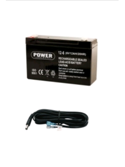 Burrel S22WA kaamera akukomplekt (12 V)